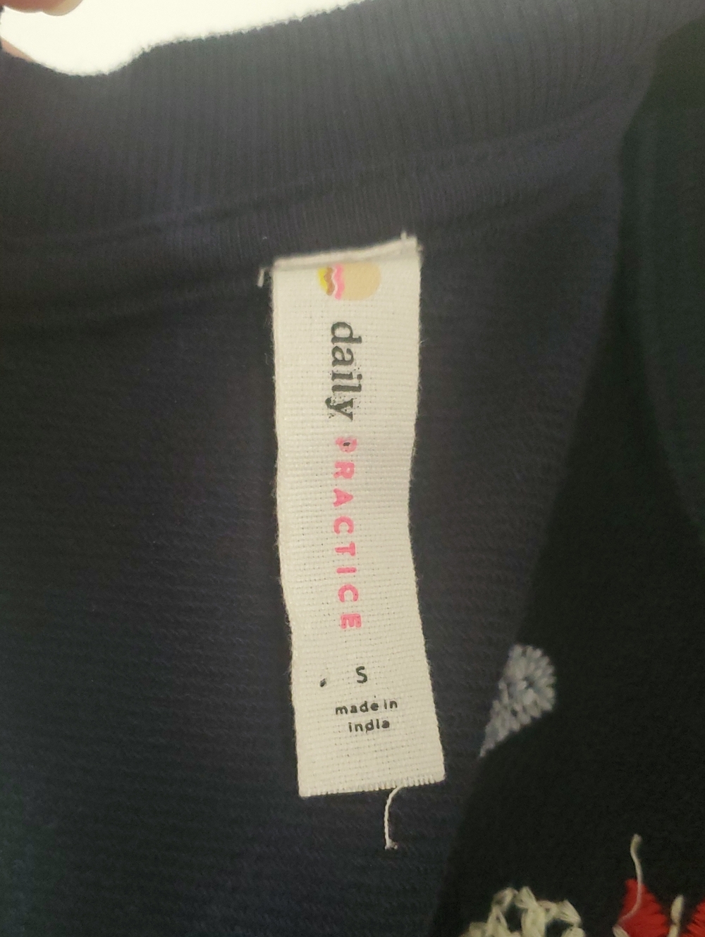 Anthropologie Daily Practice Sports Start Sleeveless Embroidered Midi Dress Sm - Picture 11 of 15